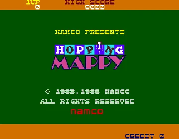 Hopping Mappy screen shot title